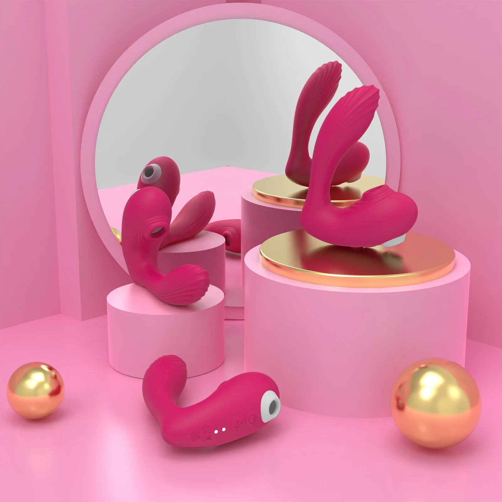 10 frequency strong vibrating women sex toys clitoral stimulation sucking dildo vibrator