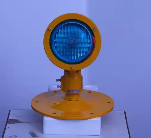 Compliant 6.6A LED Unidirectional Green Beacon Light Elevated Approach/Threshold/End Aviation Obstruction with AR111 Base Type