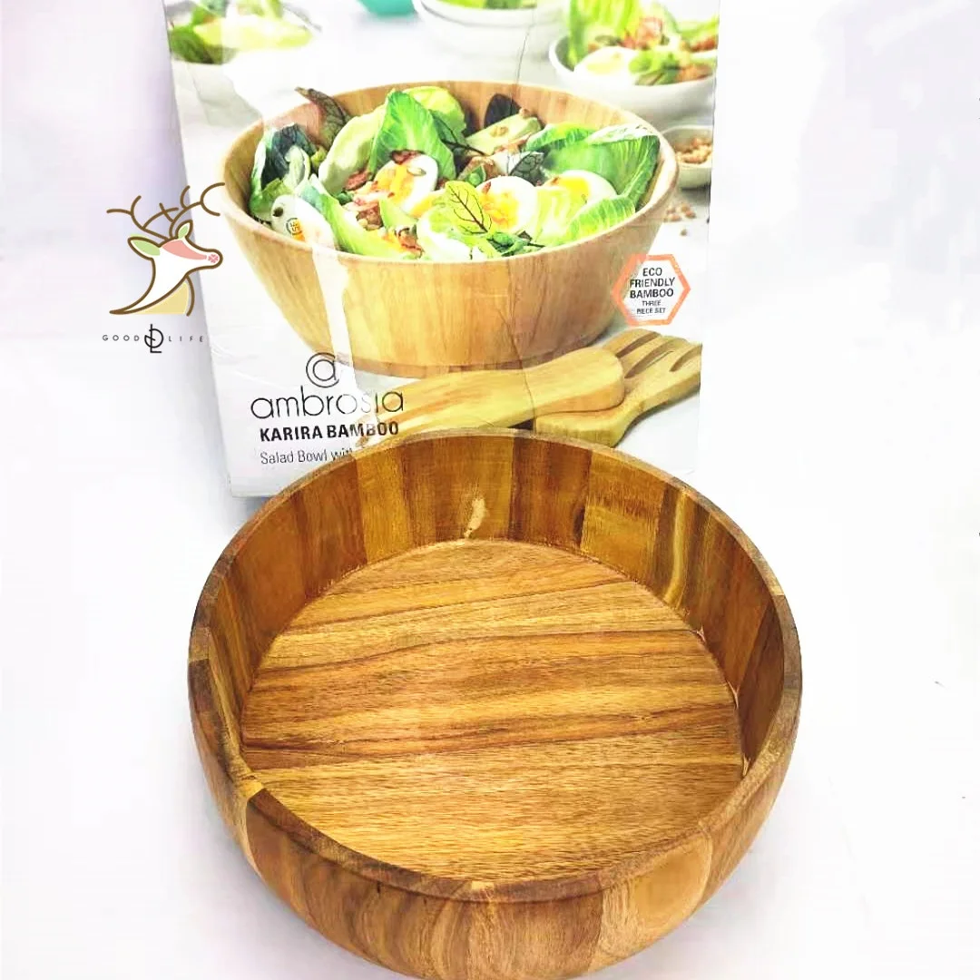 Customized LOGO Japanese tray oak bowl plate wholesale wooden tableware