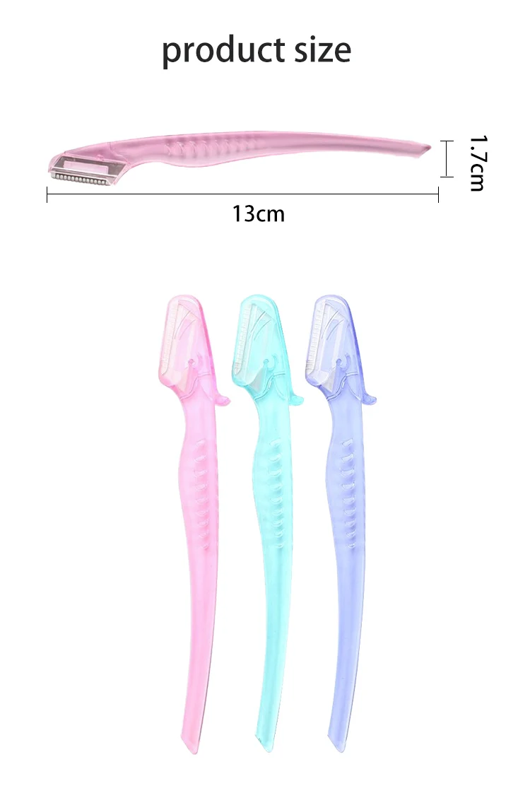 Makeup Beauty Tools Eyebrow Trimmer Blades Shaver Knife Blade Perfect Eye Brow Shaping Face Razor
