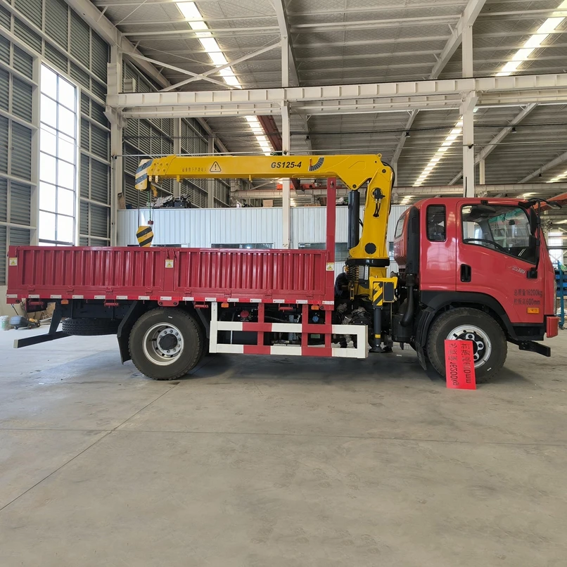 Best Quality 3.2Ton 3200Kg Hydraulic Telescopic Boom Crane With Good Price
