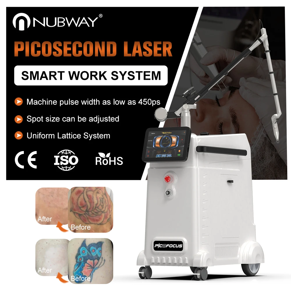 skin rejuvenation Picosecond Laser machine whitening gentle Tattoo Removal Machine
