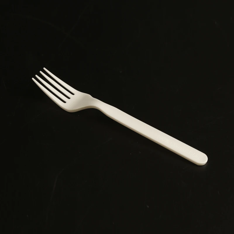 ECO Friendly Disposable Bio Cornstarch PLA Wheat Straw CPLA Biodegradable 100% Compostable Cutlery Set