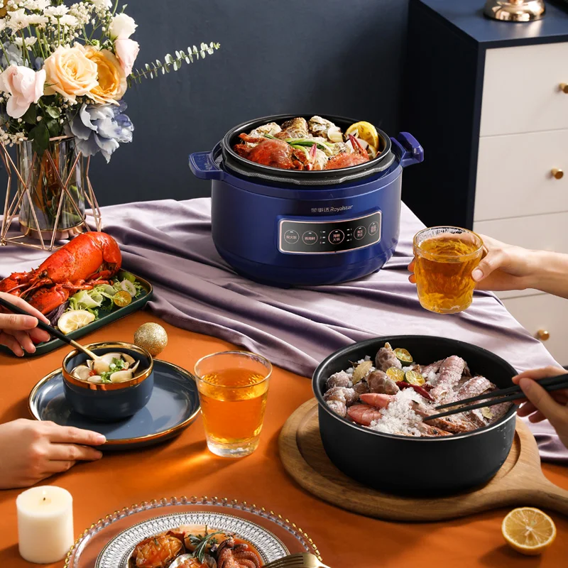 Home  3L Electrical Multi Cooker Multifunctional Soup Cooker Electric Pressure Cookers
