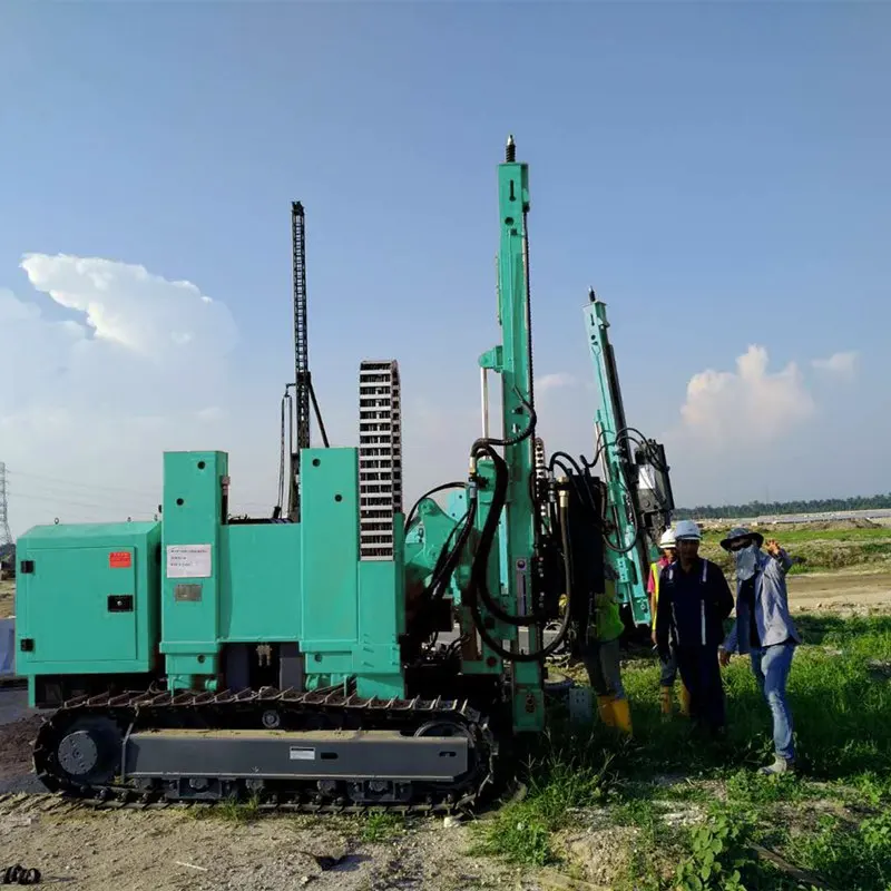 New Design Spiral Anchors Screw Foundation Piles Ground Pile Driver Boring Micropile
