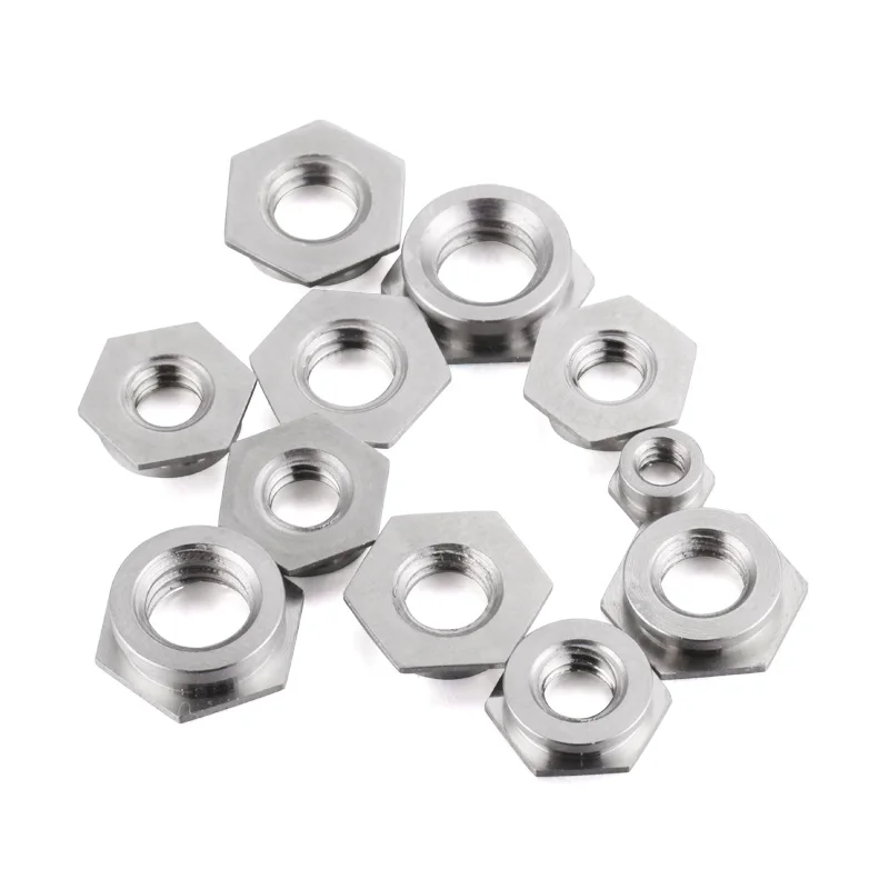 self-clinching flush nuts for sheet metal