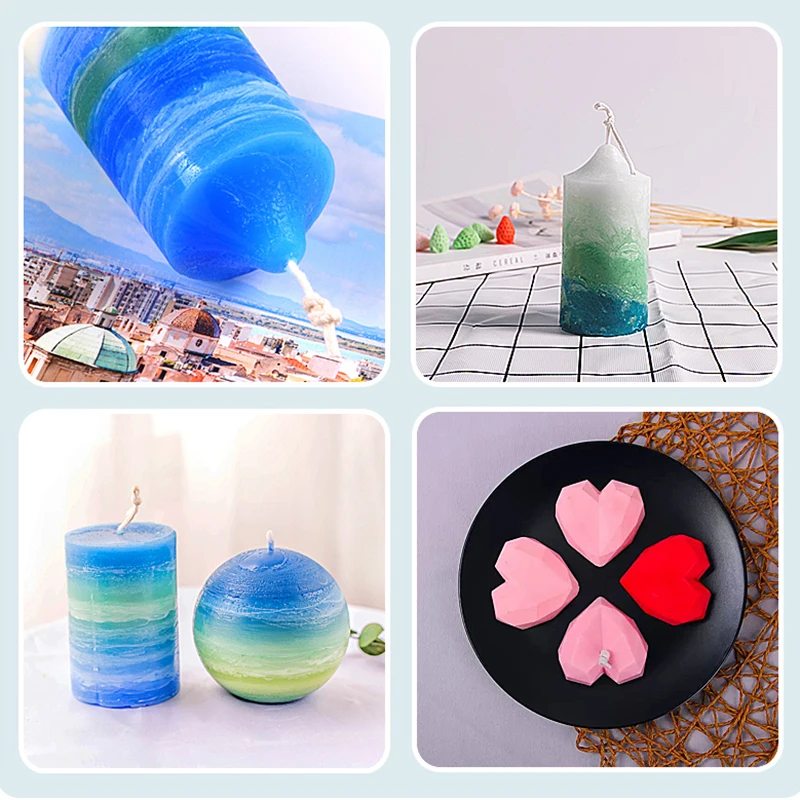 PUSISON Hot Sale Pure Palm Wax Candles Replaces Traditional Candles Palm Wax for Making Scented Smooth and Not Sticky Candles