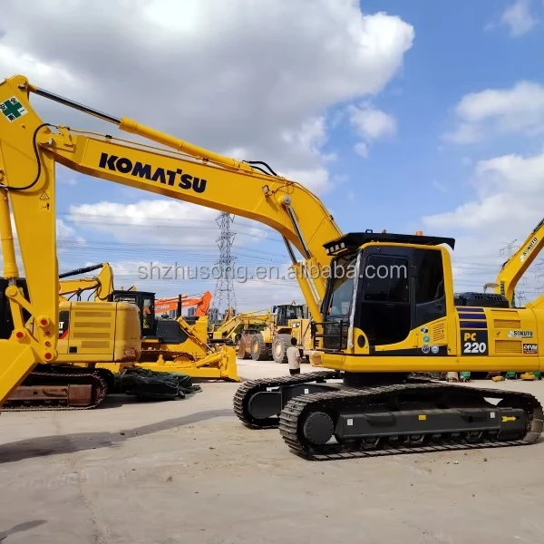 High-Quality Used Komatsu Crawler Hydraulic Excavator PC220-8  Japanese made Excavator machine sales