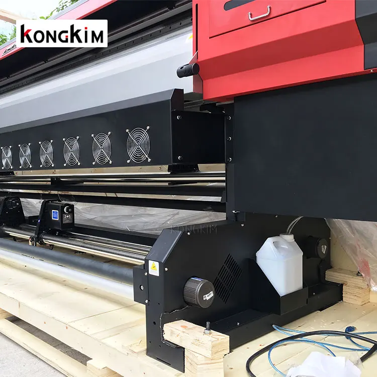 KONGKIM 10 Feet Large Flex Banner Eco for Solvent Inkjet Printer Best Quality Reasonable Price for High Efficiency Printing Mach