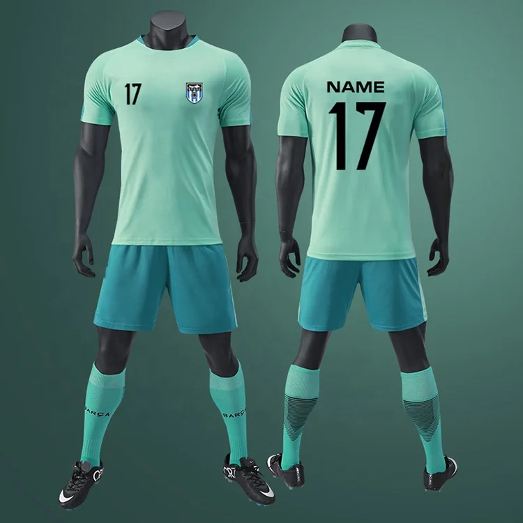 100% Polyester Kids Men Soccer Sportswear Training Jerseys Football Uniform Classic Soccer Jerseys