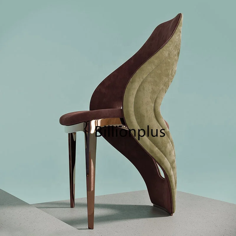 Modern Events Dubai Luxury Wedding Throne Chairs Stainless Steel Royal Style for Hotels Villas Leisure Living Room Use