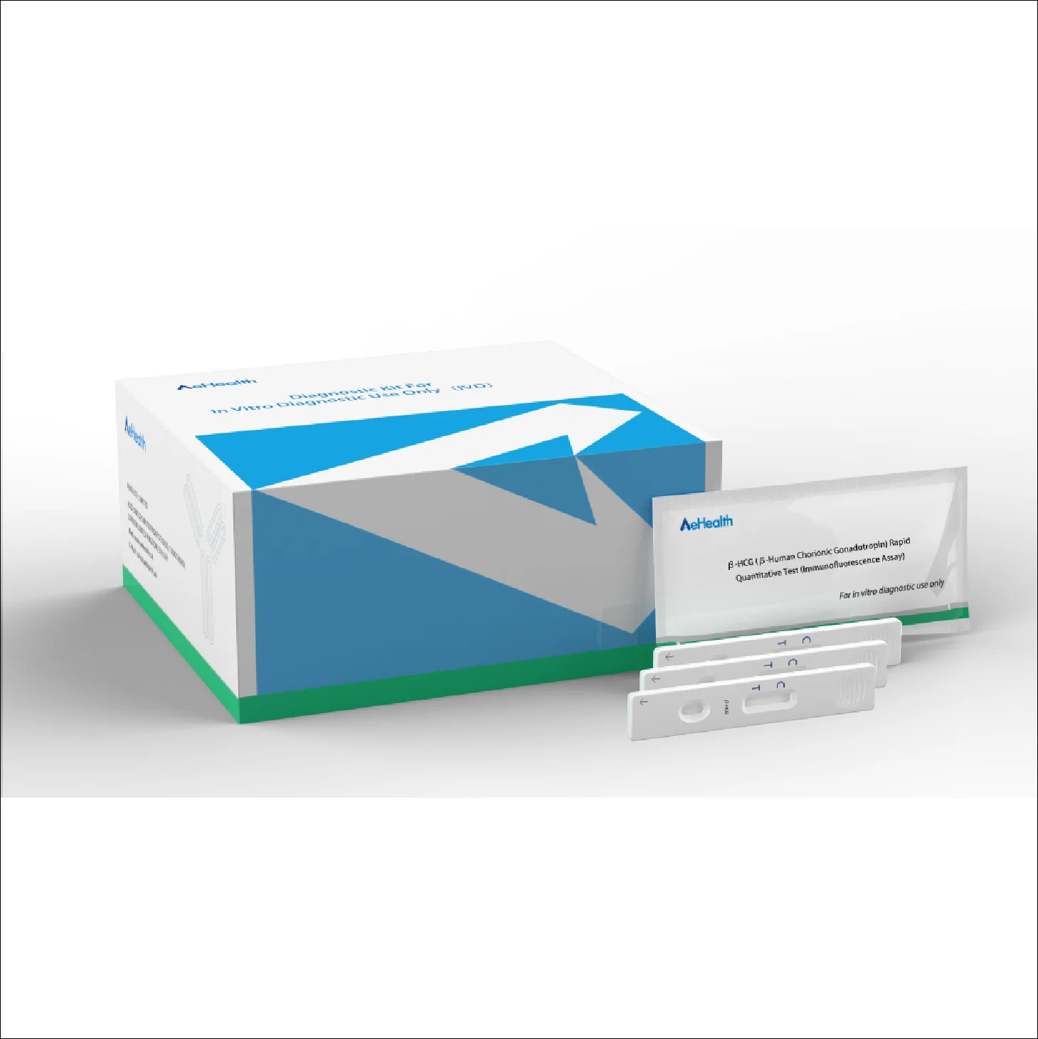 HCG Pregnancy Hormone Test Rapid HCG Blood Diagnostic Test Kits POCT Diagnostic Reagent