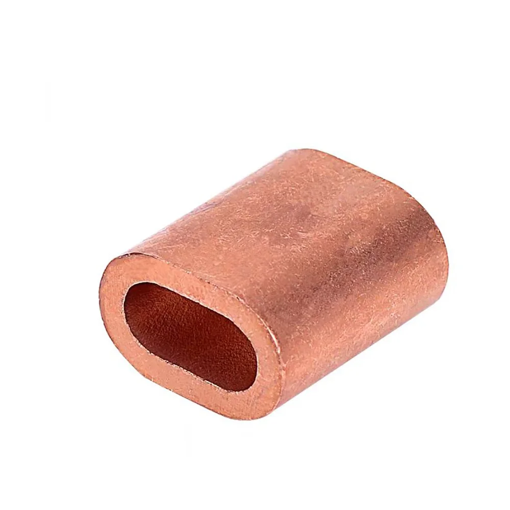 HM910 High Quality Copper Oval Sleeve for Wire Rope Connecting