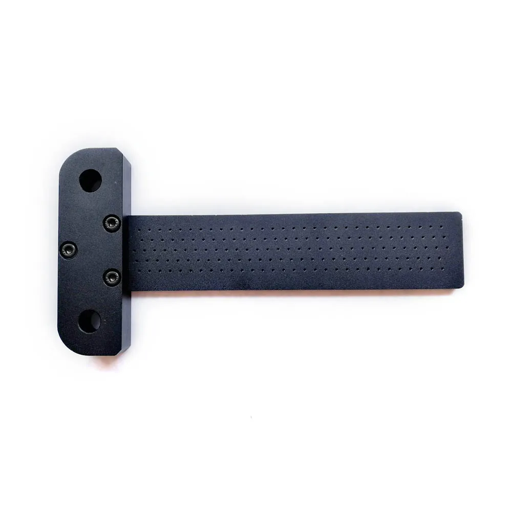 OEM Woodworking ruler Alloy scriber t ruler 150mm customised Hole Position Cross Mark Gauge ruler Square