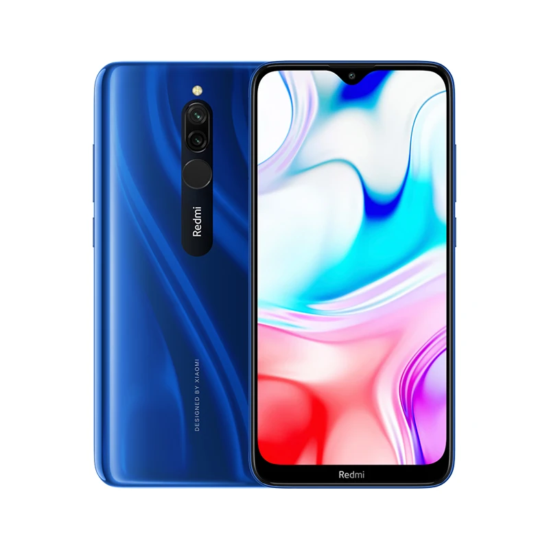 
Global Version Xiaomi Redmi 8 4GB 64GB smartphone 5000mAh Large Battery 12MP Camera 8MP Selfie telephone 6.22 Dot Display 18W 