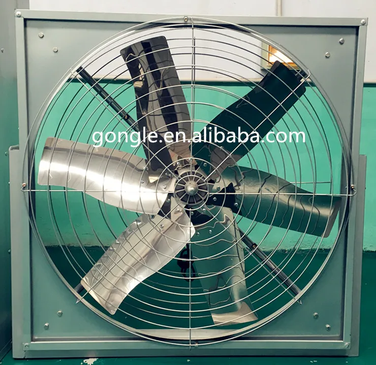 Dairy farm equipment double mesh cattle cooling fans/ceiling mount ventilation fans for cow / barn