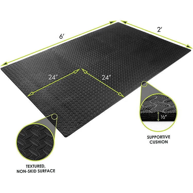 Home Fitness Play Workout Exercise Mats  EVA Soft Foam Floor Mat Puzzle Rubber Exercise Mat