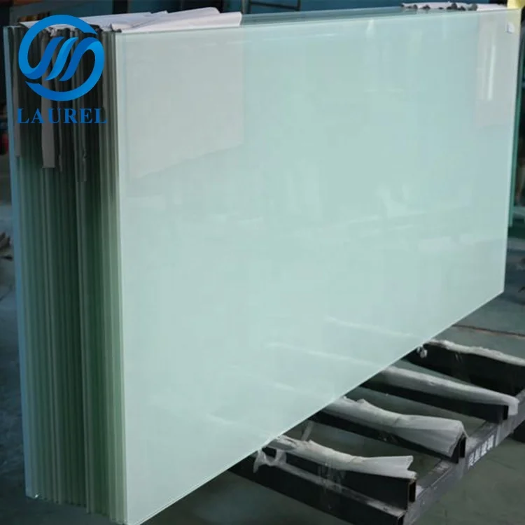 6.38 milky white translucent laminated glass price per square metre