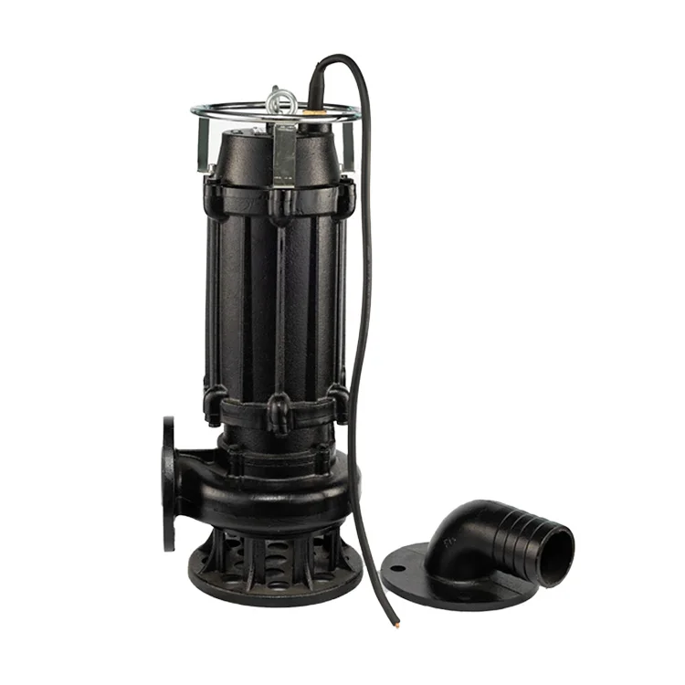 Rannuo WQ WQD Bomba Sumertible промышленный 1-30 л.с. 220 В 380 погружные водяные насосы для подъема сточных вод