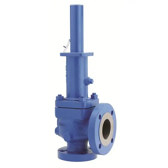 
spring loaded full lift open flanged safety valves for highly corrosive application 