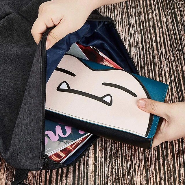 
Ultra slim portable leather bag with 5 game cartridges holders travel carry console for switch lite 