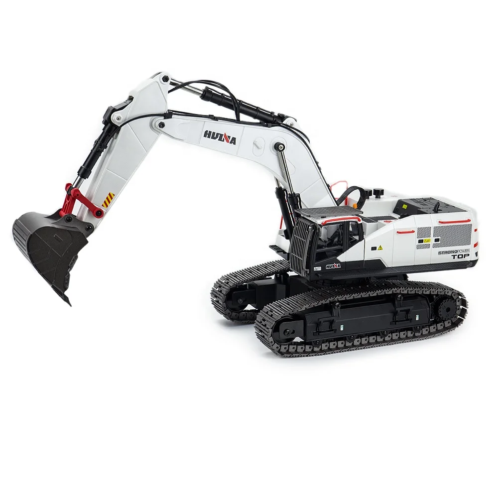22 Channel Metal Bucket Metal Tracks 1/14 Scale Huina 1594 Radio Control Excavator Model RC Excavator RC Trucks