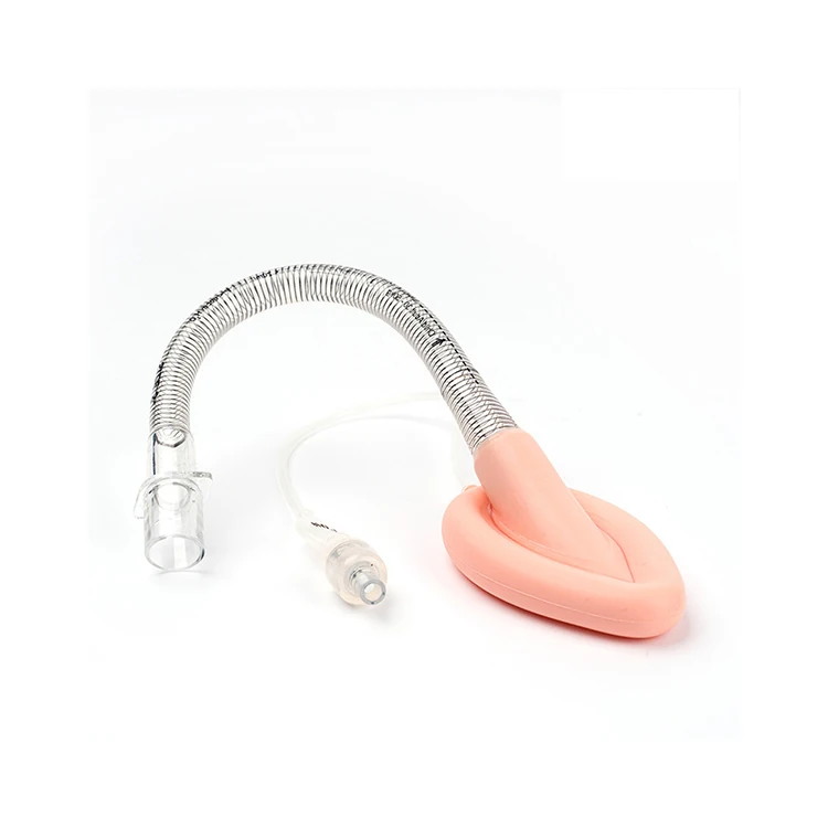 
Factory direct general medical disposable silicone laryngeal mask 