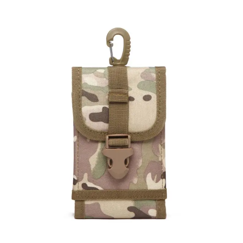 Removable Military Tactical Molle Mobile Phone Pouch Leg Bag Outdoor Waterproof Waist Small Phone Pouch Bag