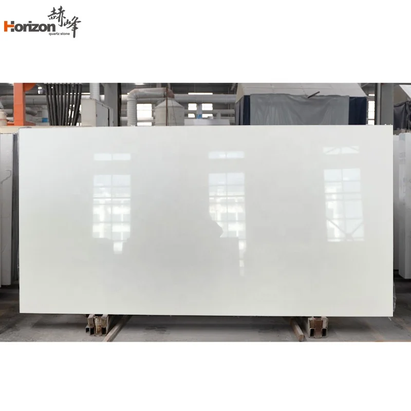 Horizon высокое качество calacatta сборный чистый цвет высокого качества кухня блеск кварцевые столешницы
