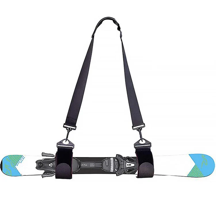 Аксессуары для катания на лыжах на открытом воздухе, регулируемый ремешок для переноски лыж, наплечный ремень для переноски снега