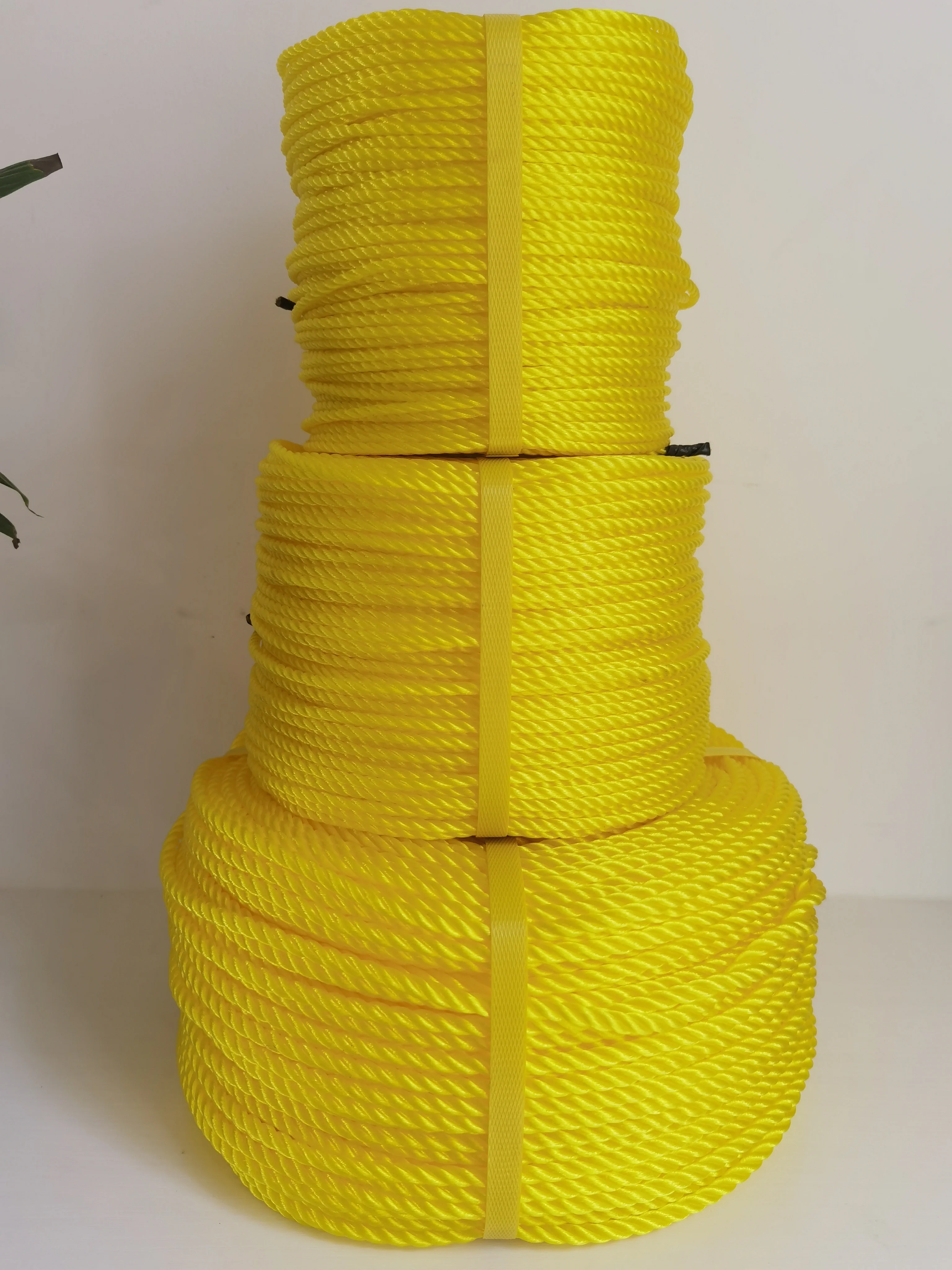 Rope supplier High strength twisted polysteel boat rope mooring rope for sales
