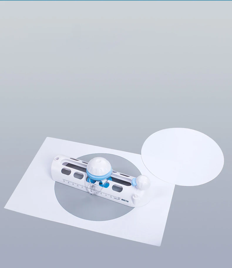 Factory custom beauty work design multi-functional circular cutter small paper cutter artifact rotatable cutter
