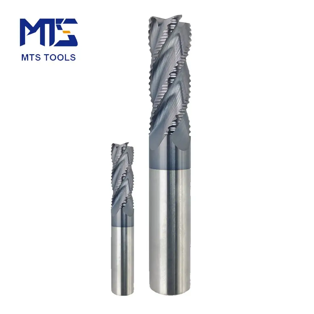 MTS milling cutter HRC55 solid carbide roughing end mill overall length 60mm