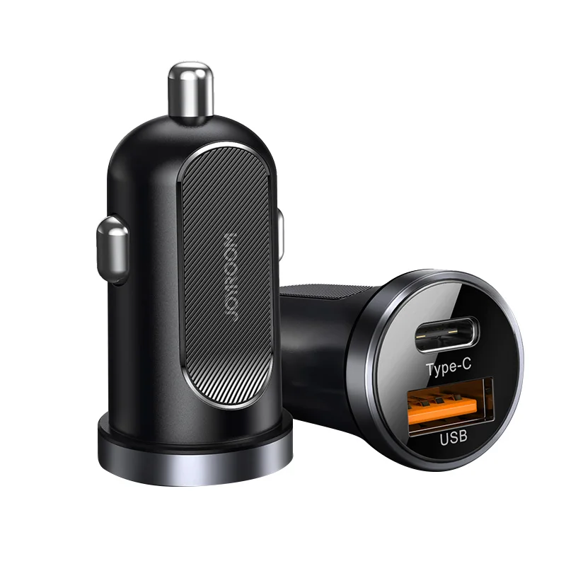  JOYROOM 2 Type-c PD порты 30 Вт Супер Мини Автомобильное зарядное устройство с двумя USB-C автомобильное для iPhone Samsung iPad