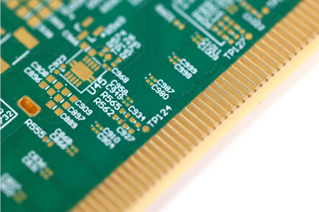 JINHUA high quality FR4 double-sided custom multilayer Gold Finger pcb