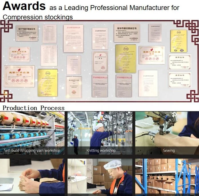 Knee High Open Toe Medical Compression Socks  for Varicose Veins 15-21mmhg Medical stocking