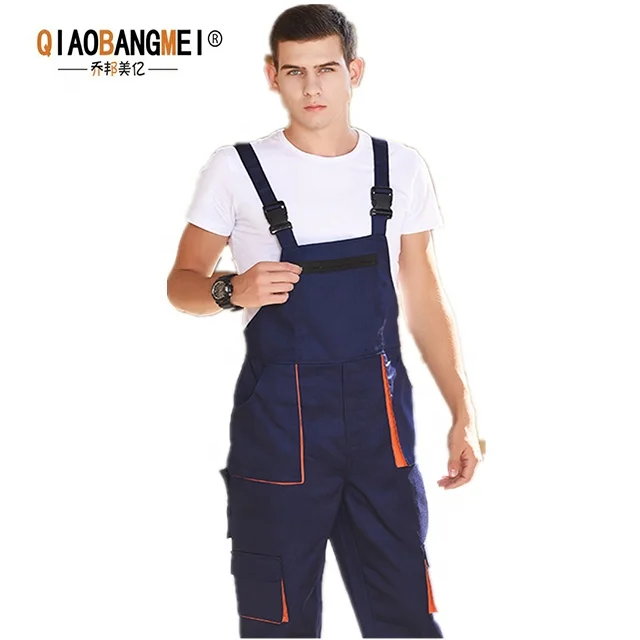 Working Bib Pants Overall New Fashion Design Men Bib Overalls Work Overall For Working