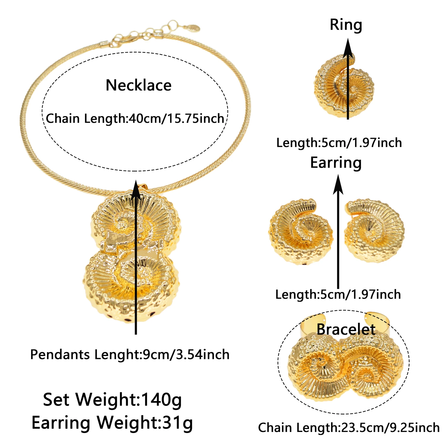 Zhuerrui new Dubai Luxury Jewelry Set Boutique Hollow brass 18K gold plated Ladies Charm Jewelry Bridal jewelry gift boxHK01622