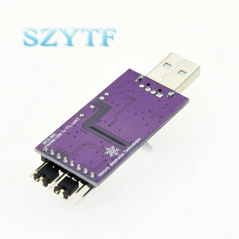 Optically isolated USB to serial port 5V3.3V2.5V1.8V optically isolated USB to TTL serial port CH340 UART