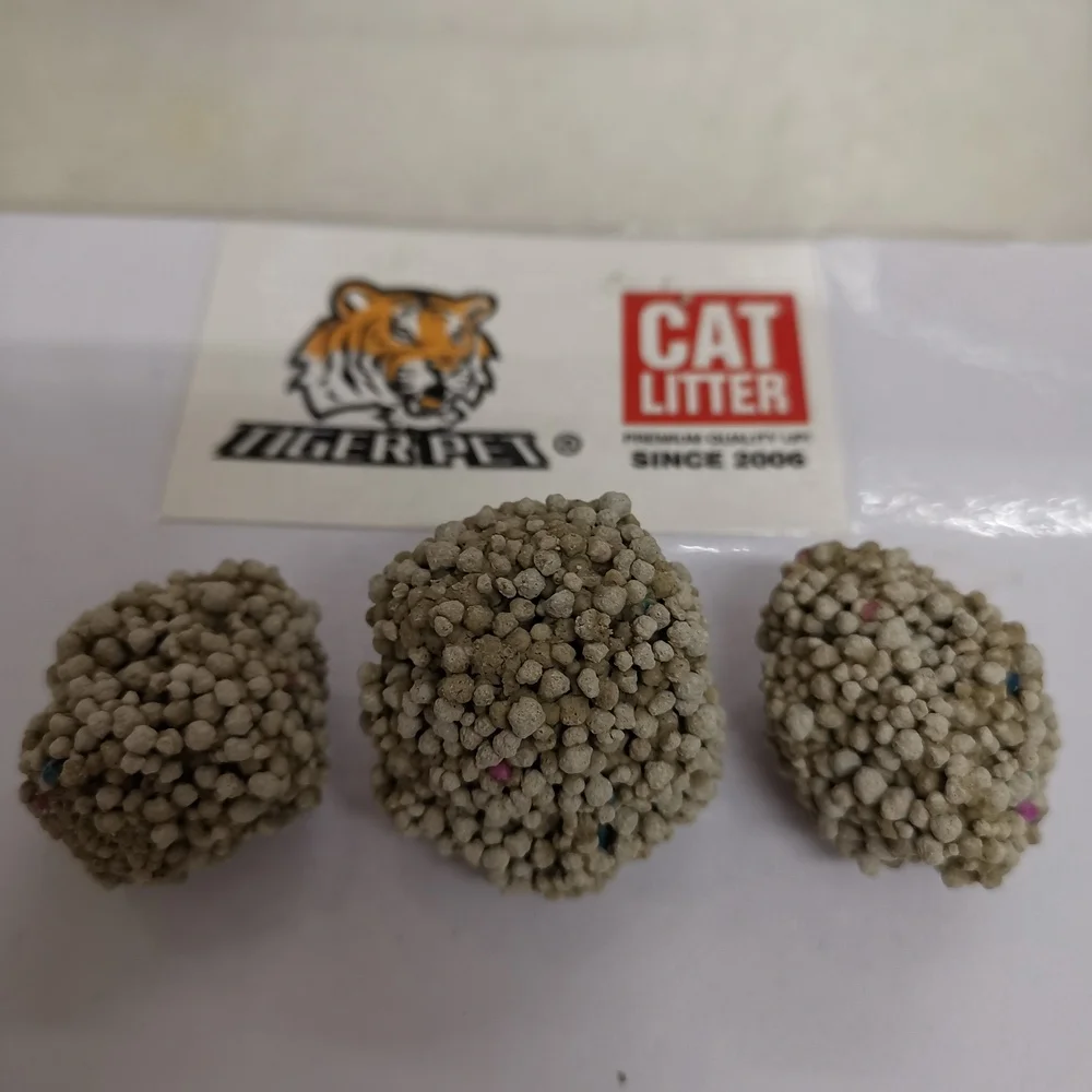 Дезодорирующий стерилизатор TIGRT для домашних животных натуральный бентонитовый кошачий наполнитель песок кошачьего туалета