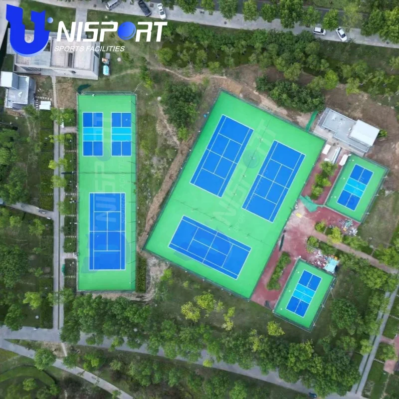 Pickleball Court теннисный корт многофункциональный спортивный акриловый напольный материал