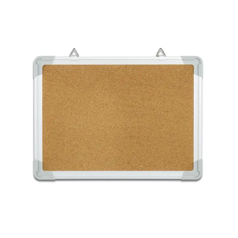 OEM Cork Bulletin Combo Board for Home Office Small Wall Hanging Whiteboard with Aluminum Frame Memo Pin Planning Tackboard