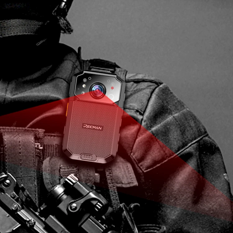OEM ODM Law Enforcement Equipment 4K 4G Body Worn Camera with wifi & Night-vision Face Scan Outdoor Video Recorder Body camera