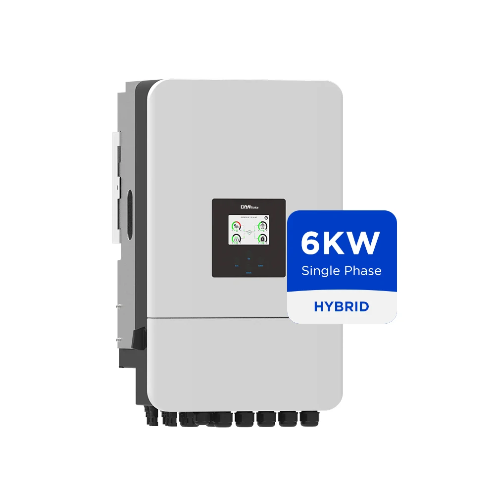 Однофазные Гибридные солнечные инверторы deye sun-6k-sg05lp1-eu 6 кВт готовы к отправке в наличии