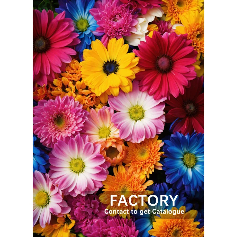 DIY Sunflower Diamond Painting Flower Needlework Embroidery Colorful Picture Rhinestones Mosaic Handicraft