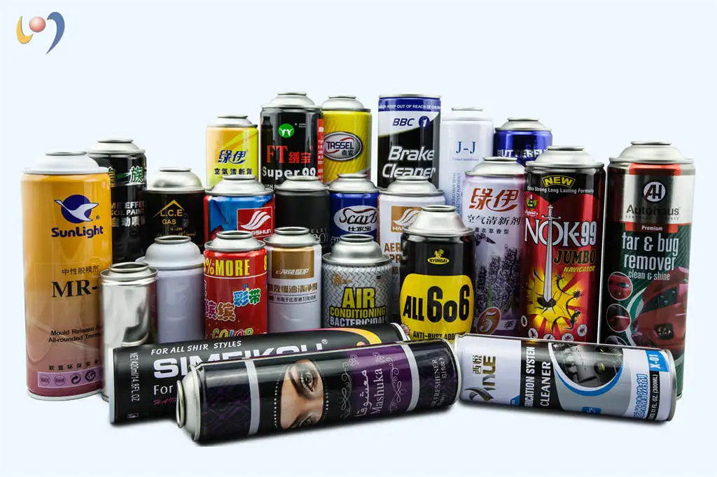 65mm diameter 157mm height tinplate aerosol can for automotive products