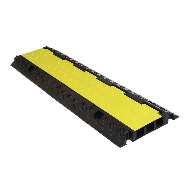 Factory 39.37*11.81*1.97 inch Large Events Hose Wire Cable Protector Ramp For Road Construction Exhibitions