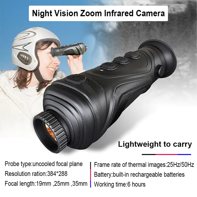Hti Thermal imaging 720*540 HD Day/night Single-eye Hunting Telescope Aiming Mirror Image HT-A4 Outdoor thermal imager