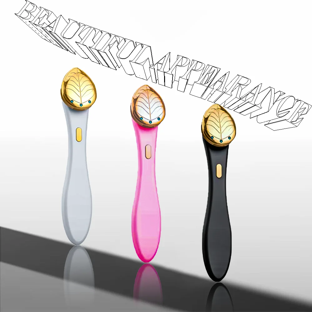 home use face and neck lifting massager Face Massager Facial Lifting Machine with EMS + Heated + led Light therapy