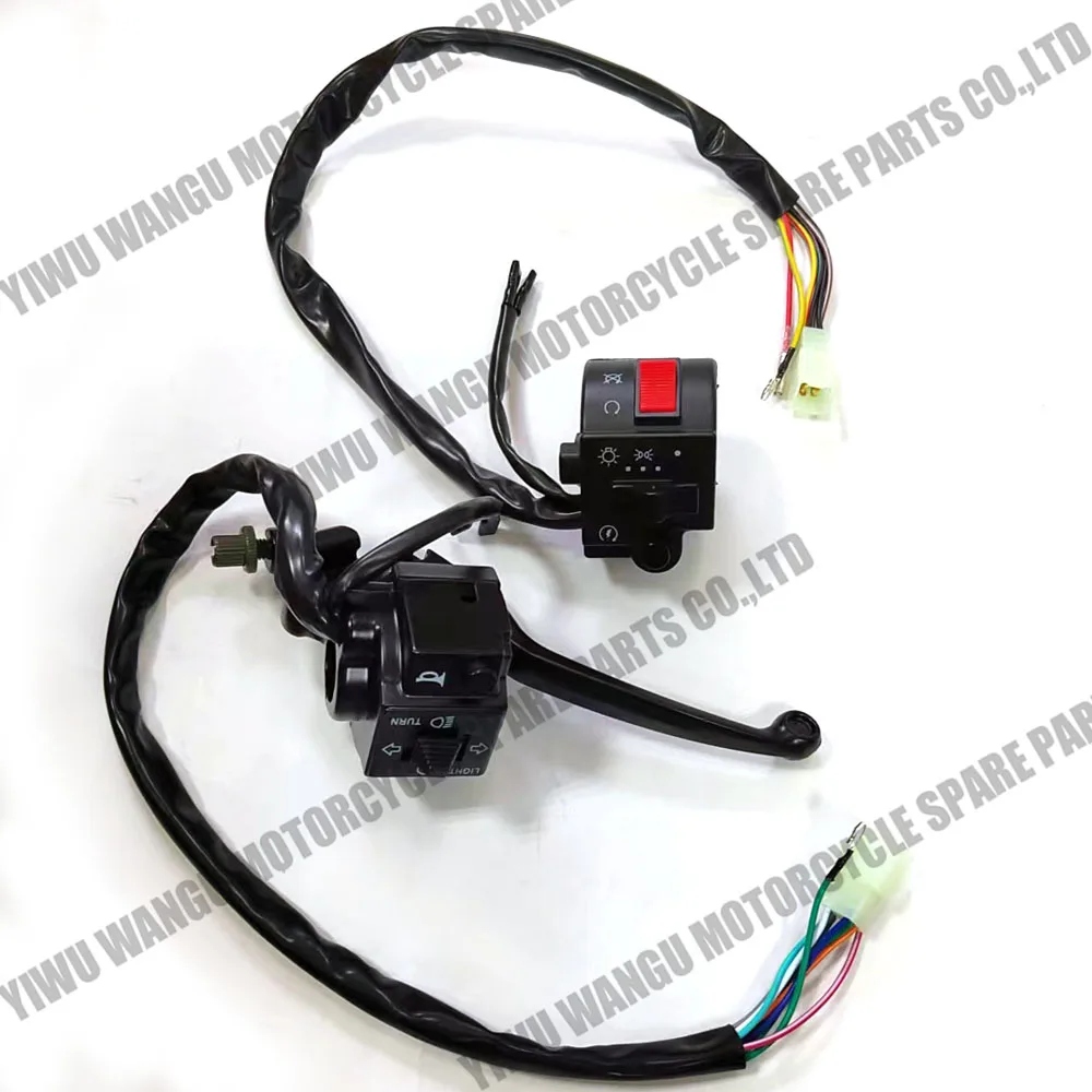 Хорошее качество запчасти для левого и правого мотоцикла GN125 рукоятка